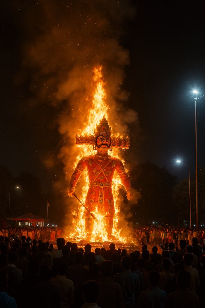 रावण दहन आलोचना